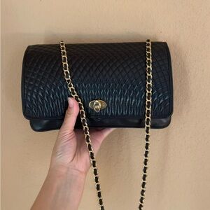 Bally Shoulder Bag  Black Leather 3042679